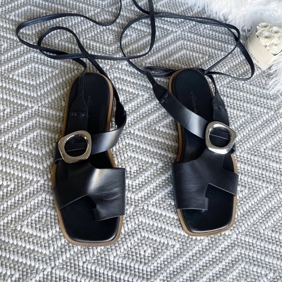 🆕 3.1 Phillip Lim Leather Lace Up Sandals - Picture 11 of 11